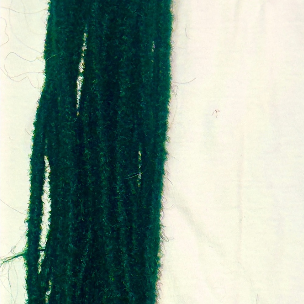 Dark Green Synthetic Hair Extensions for Women - Premium Braiding Hair